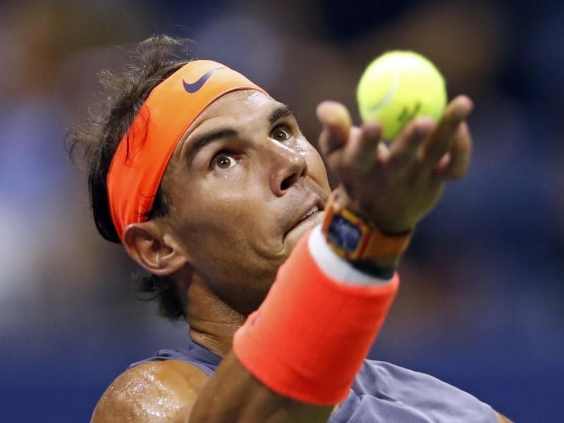 Möchte seinen Titel bei den US Open verteidigen: Rafael Nadal. Foto: Adam Hunger/AP