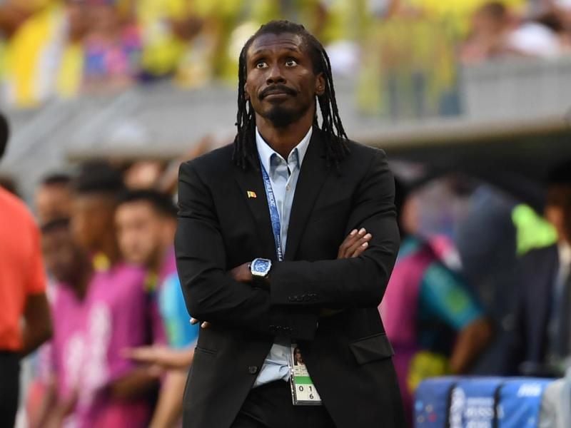 Trainer Aliou Cissé schied mit dem Senegal aus. Foto: Chen Cheng/xinhua
