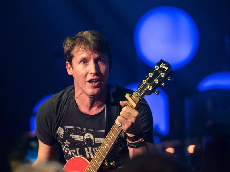 Der britische Singer-Songwriter James Blunt. Foto: Andreas Arnold/dpa/Archivbild