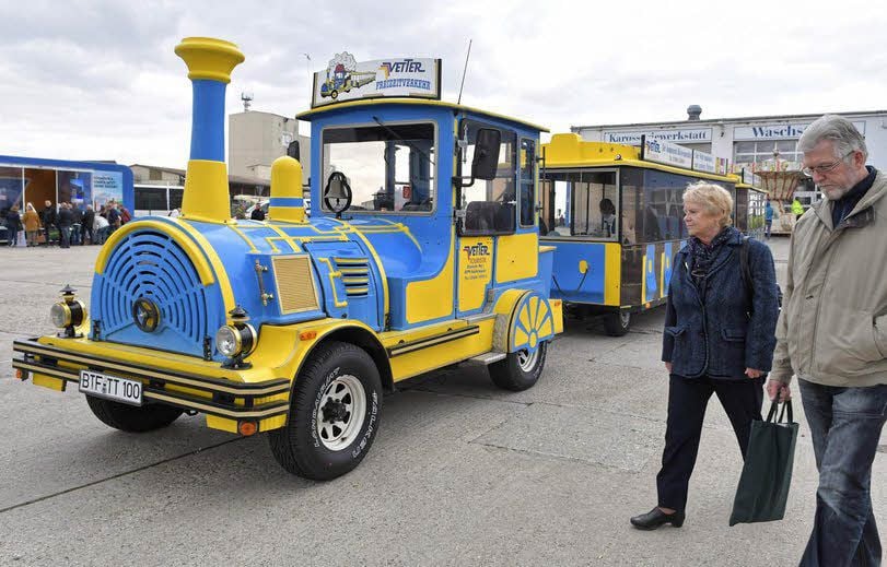 Touren mit der Tschu-Tschu-Bahn kamen bei den Besuchern gut an.