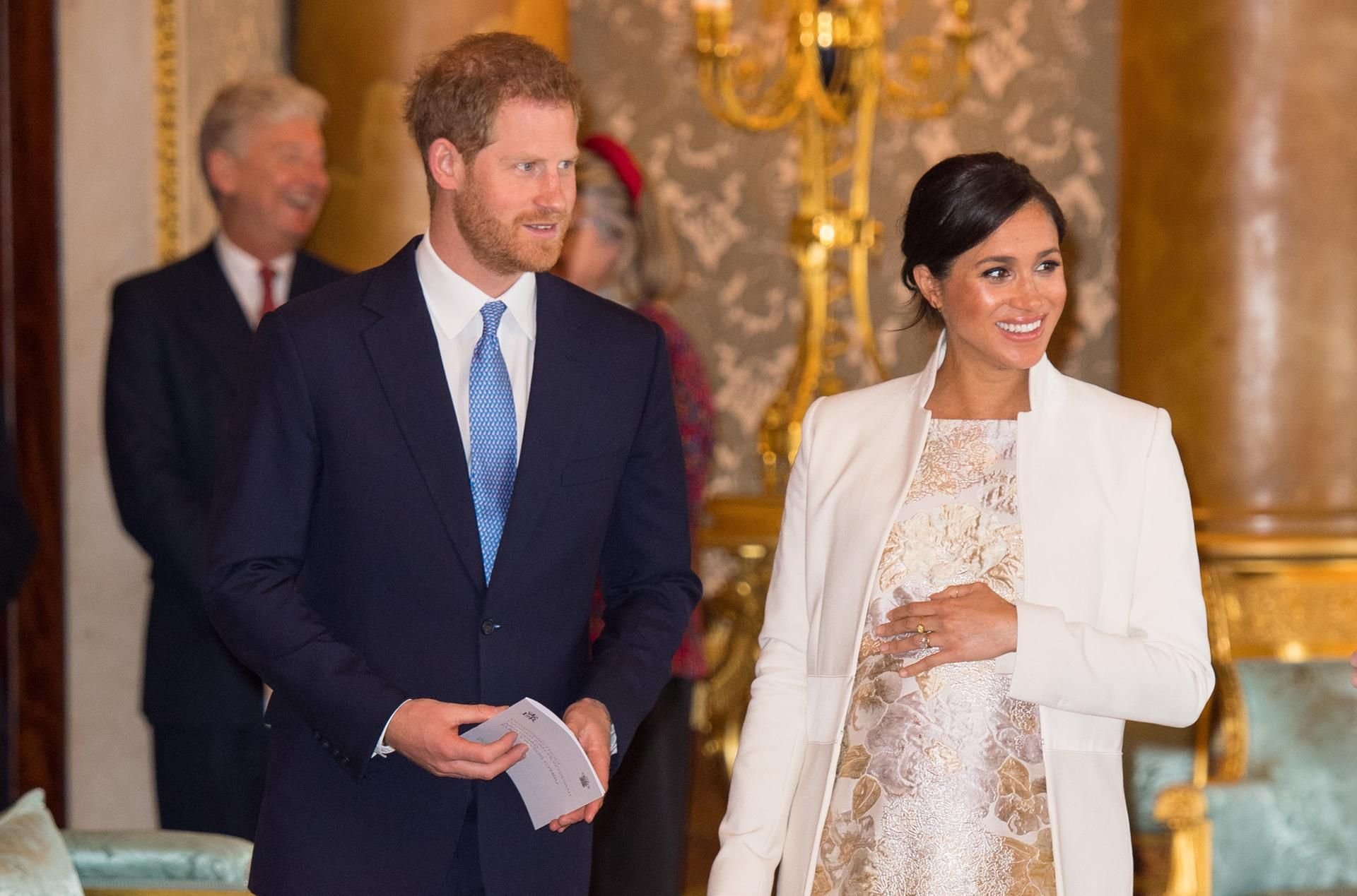 Prinz Harry und seine Frau Meghan wollen ihre Babypläne möglichst aus der Öffentlichkeit heraushalten.
