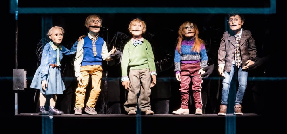 Widerständler, v. l.: Die Zwillinge (Ines Heinrich-Frank, Nils Dreschke), Schmidt (Lars Frank), Tilda (Franziska Rattay) und Louis (Nico Parisius)