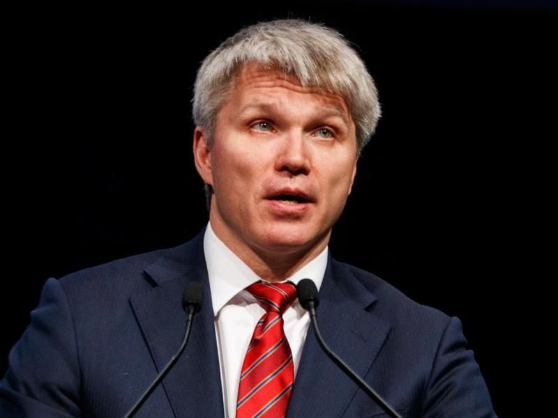 Sportminister Russlands: Pawel Kolobkow. Foto: Valentin Flauraud