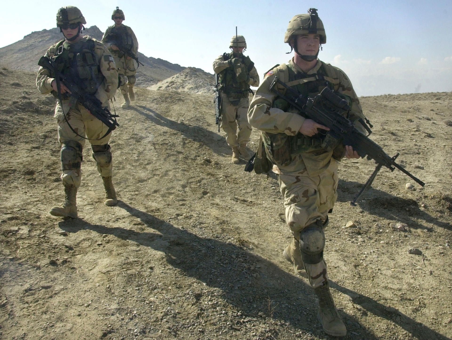US-Soldaten bei einem Einsatz in Afghanistan.