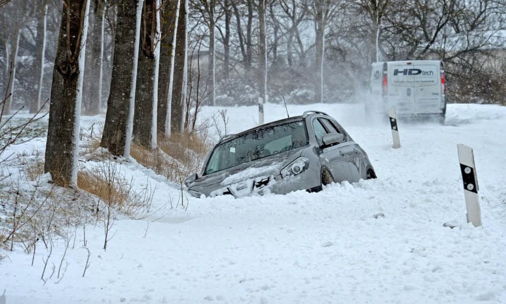 Endstation Straßengraben zwischen Wilsleben und Neu Königsaue