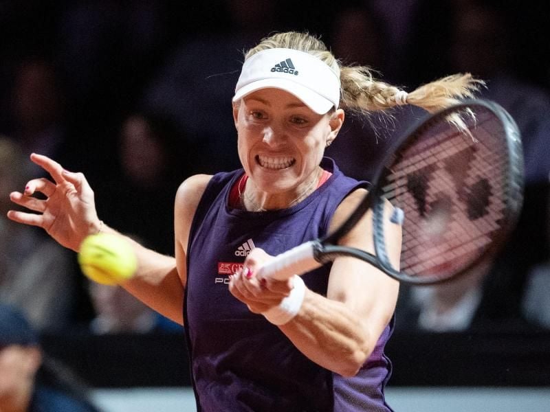 Im Viertelfinale gegen Kiki Bertens war Schluss für Angelique Kerber. Foto: Marijan Murat/dpa