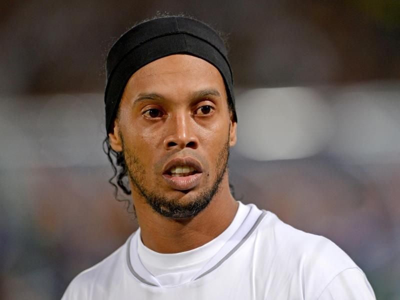 Der brasilianische Ex-Fußballstar Ronalinho hat sich mit dem Coronavirus angesteckt. Foto: picture alliance / dpa