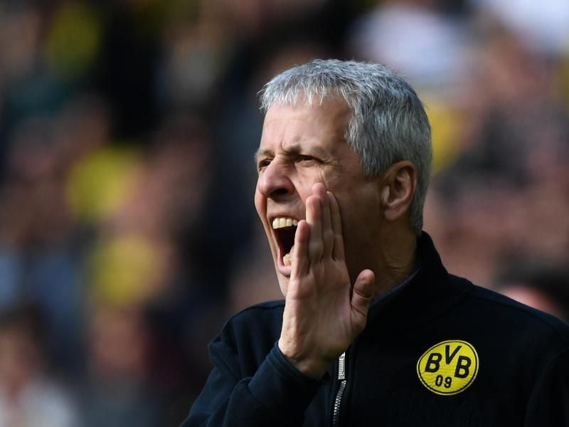 Der BVB ist mit der Arbeit von Trainer Lucien sehr zufrieden. Foto: Ina Fassbender