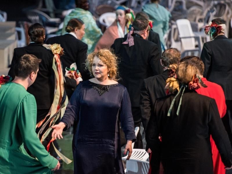 Brigitte Christensen ist als Königin Alceste zu sehen. Foto: Caroline Seidel