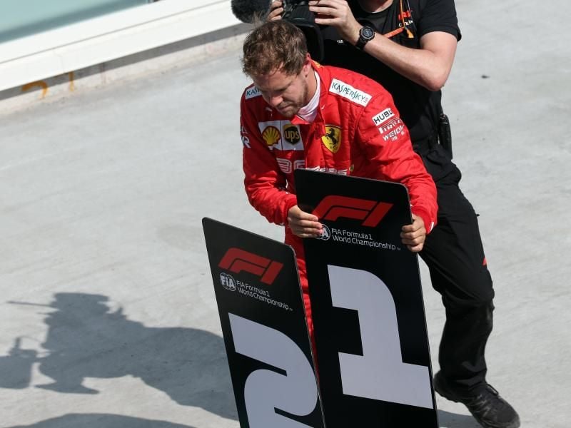 Kontroverse um Formel-1-Pilot Sebastian Vettel auch in Frankreich Thema. Foto: Photo4/Lapresse/Lapresse via ZUMA Press