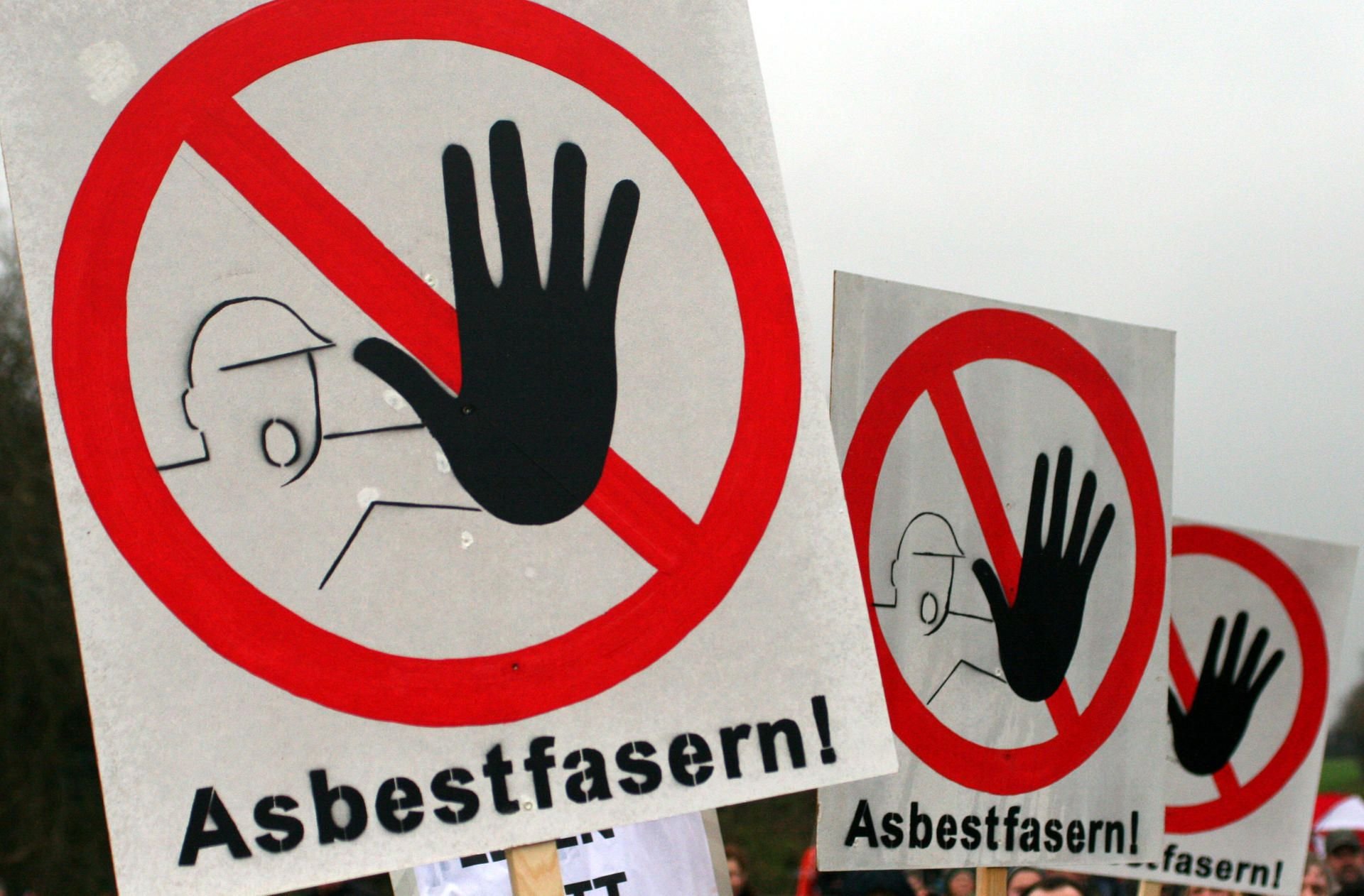 Die Verwendung von Asbest ist in Deutschland seit 1993 verboten.