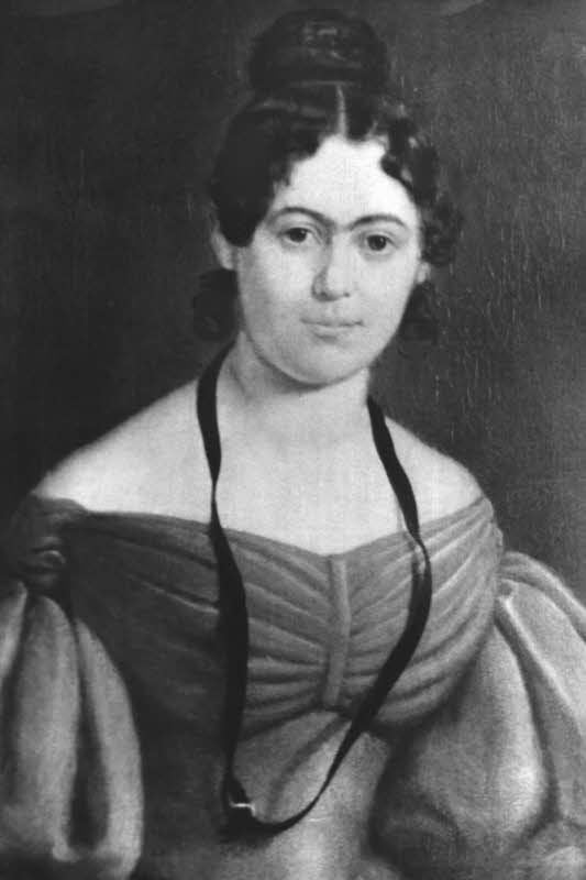 Ein zeitgenössisches Gemälde zeigt Jenny Marx, die ehemalige Ballkönigin von Trier.