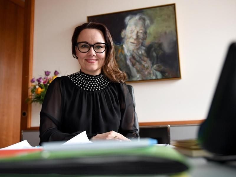 Michelle Müntefering ist voller Zuversicht und Tatendrang. Foto: Britta Pedersen