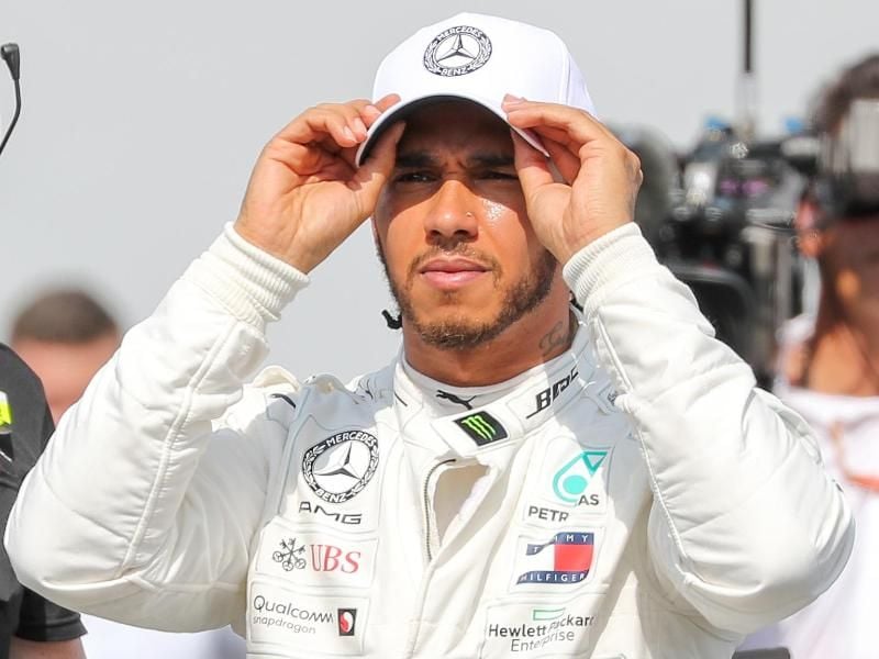 Der Vertrag von Lewis Hamilton mit dem Werksteam von Mercedes läuft am Jahresende aus. Foto: Jan Woitas/dpa-Zentralbild/dpa