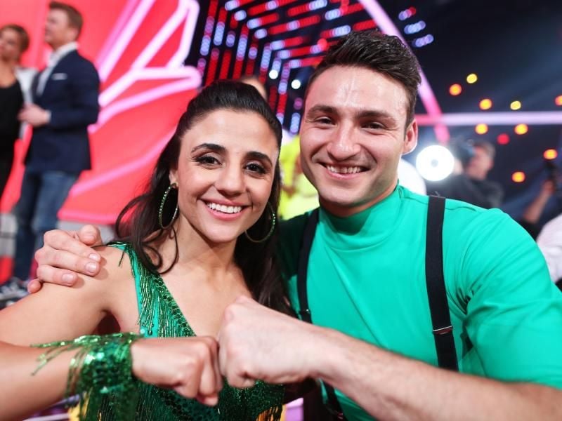 Profiboxerin Susi Kentikian und der Profitänzer Robert Beitsch sind bei „Let's Dance” nicht mehr dabei. Sie wurden vom Publikum rausgewählt. Foto: Rolf Vennenbernd