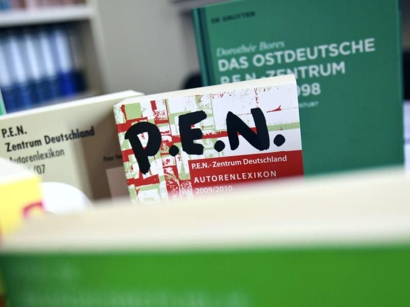 Der Autorenverband PEN setzt sich für unterdrückte und politisch verfolgte Autoren ein. Foto: Frank Rumpenhorst