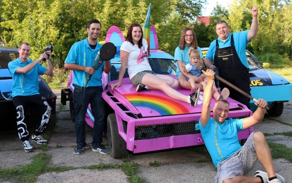 Das Team der „Feldschmiede Ilberstedt“ ist bereit für den Funcross an diesem Wochenende.