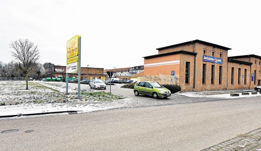 Auf dem Gelände des alten Schlachthofs soll ein Nahversorgungszentrum entstehen.