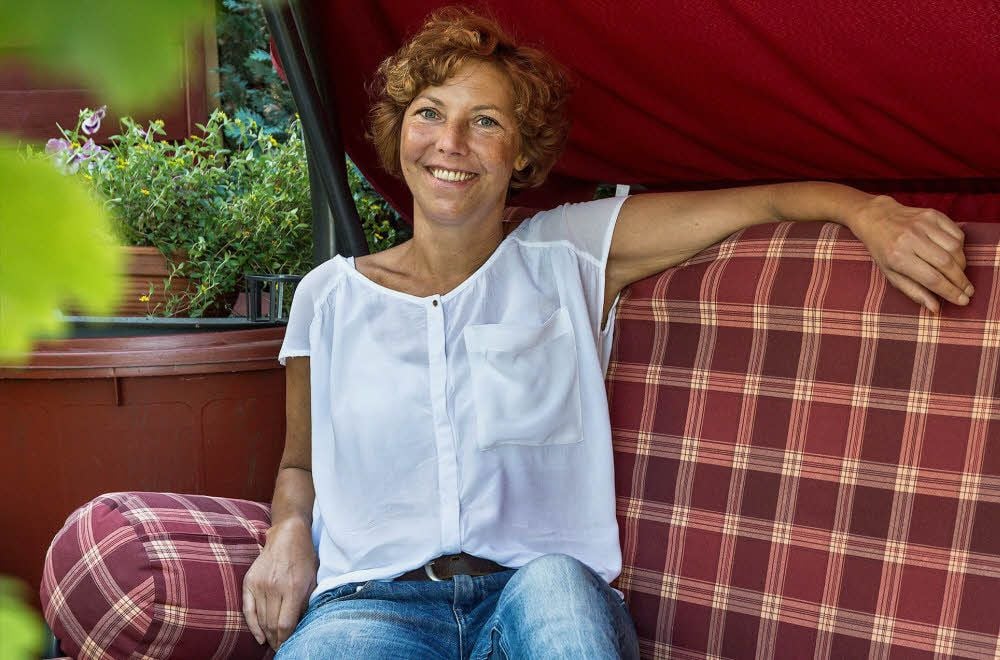 Peggy Klosinski hat überlebt - dank eines Stammzellenspenders aus der Nähe von Köln.