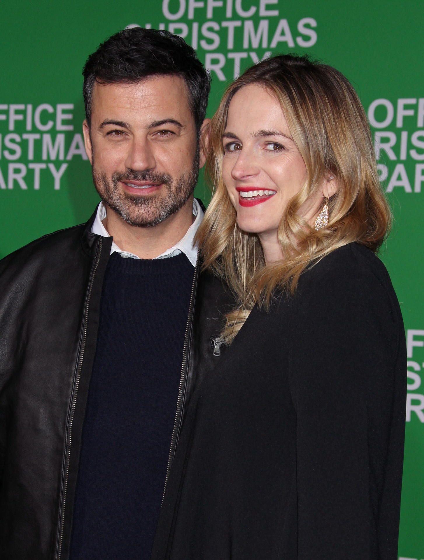 Jimmy Kimmel mit Ehefrau Molly McNearney