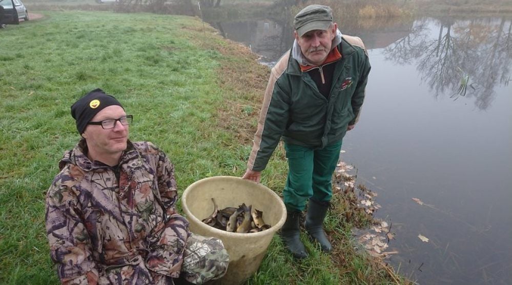 Einmal im Jahr sorgt der Dessauer Anglerverein für den Fischneubesatz an an Seen.
