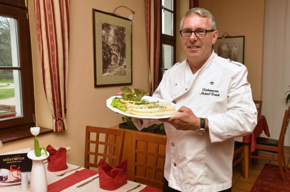 Michael Fartak ist Küchenchef im Restaurant „Am Georgengarten“.