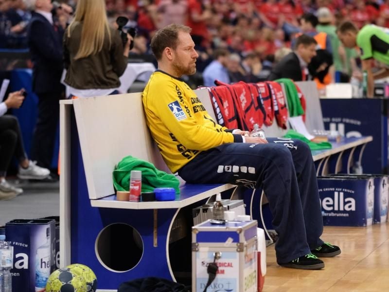 Torwart Mattias Andersson und seine Flensburger verloren erneut im Pokalfinale. Foto: Axel Heimken