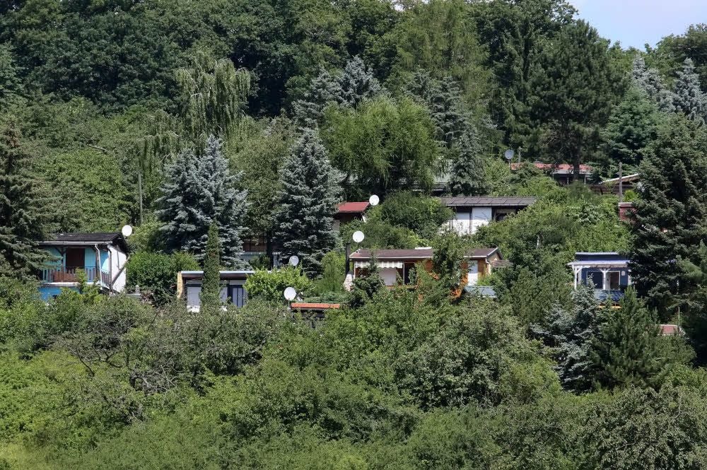 Die Bungalowsiedlung in Breitungen