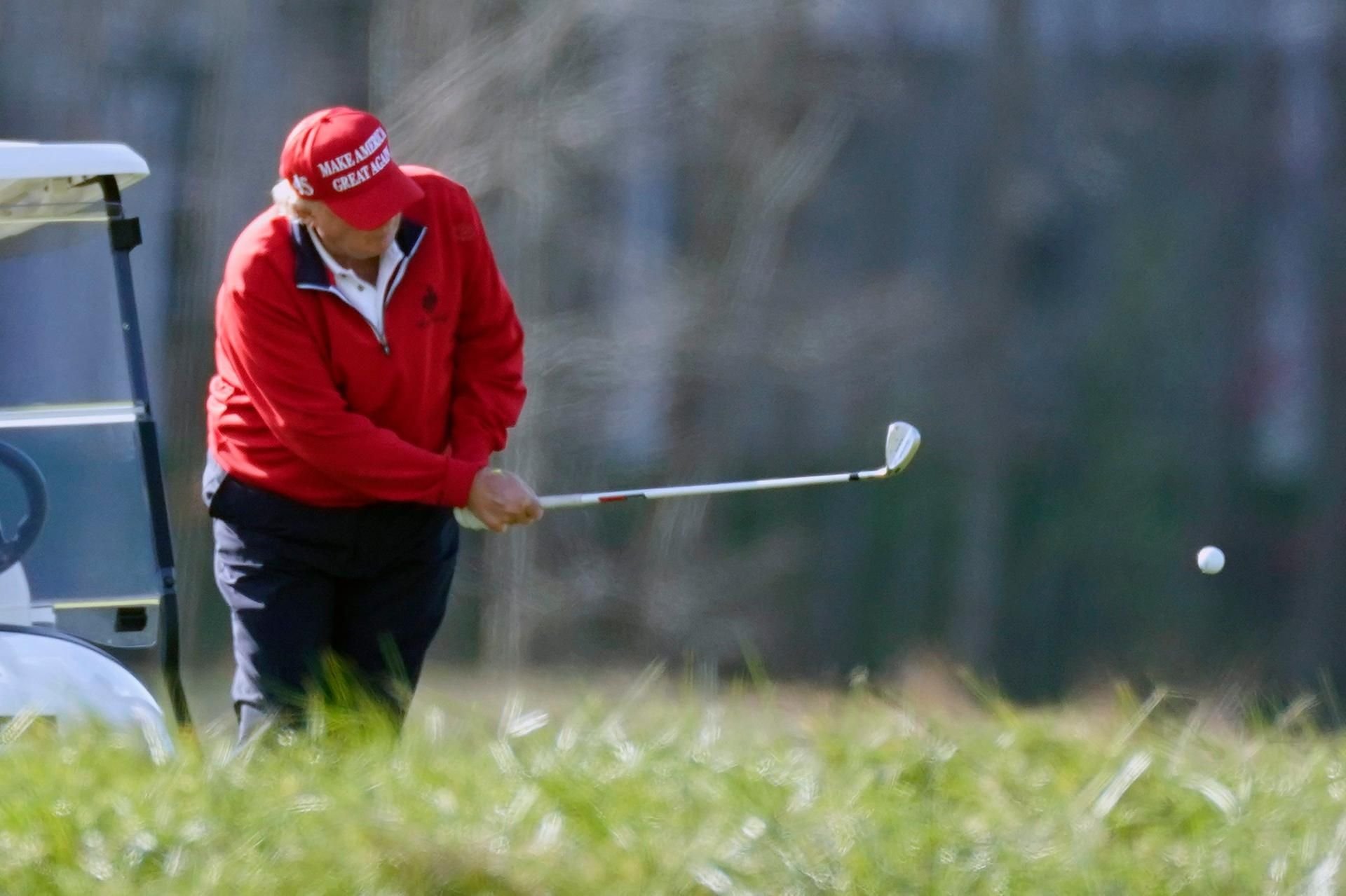 Donald Trump ist ein begeisterter Golfer.