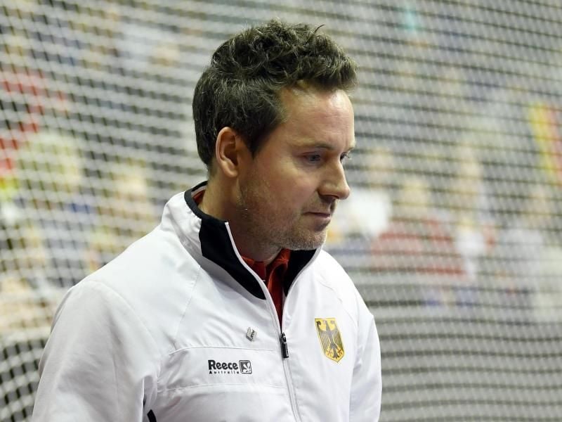 Der Trainer der deutschen Hockeynationalmannschaft der Herren, Stefan Kermas. Foto: Britta Pedersen