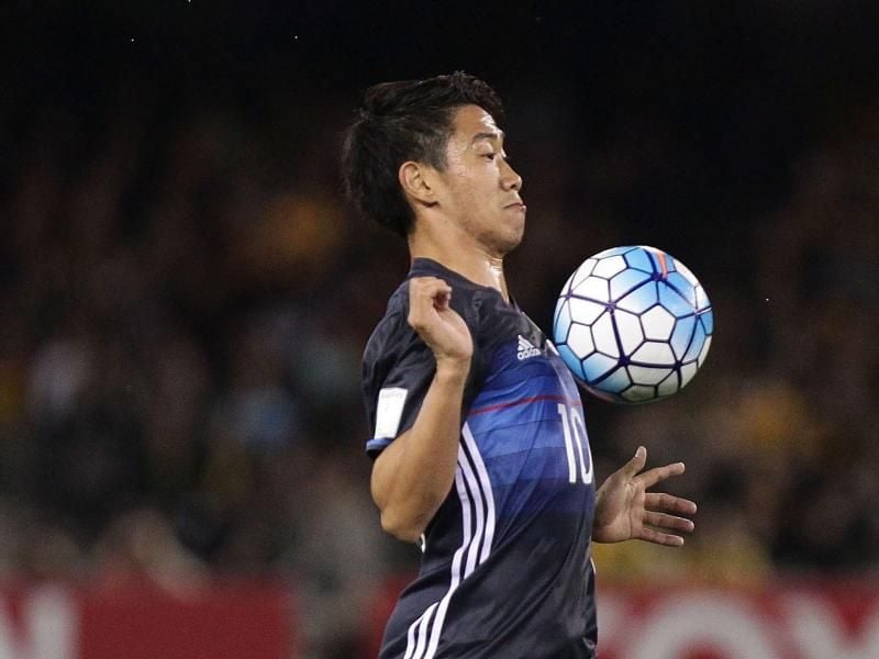 Shinji Kagawa darf sich Hoffnungen auf eine WM-Teilnahme machen. Foto: Stefan Postles