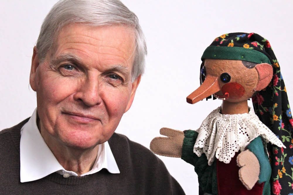 Puppenspieler Frieder Simon ist für einige der vielleicht beste Puppenspieler in ganz Deutschland.