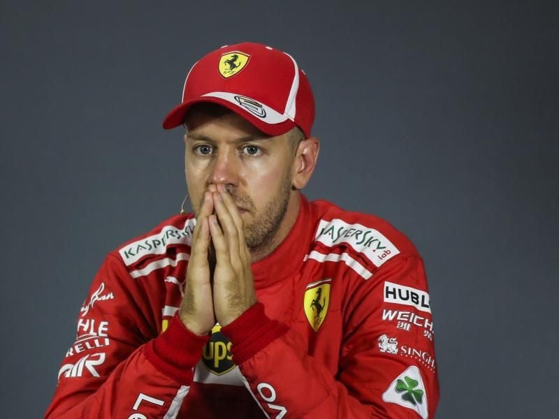 In der WM-Wertung der Formel 1 liegt Sebastian Vettel 40 Punkte hinter Spitzenreiter Lewis Hamilton. Foto: Yong Teck Lim/AP