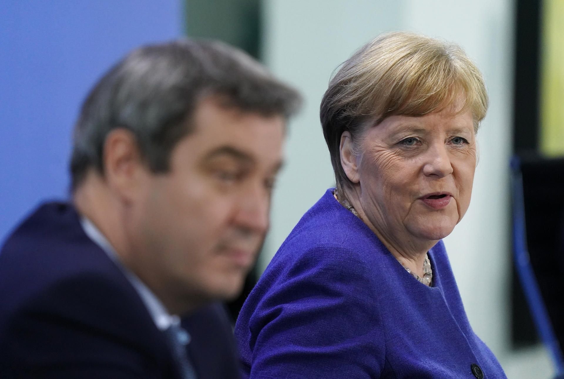 Angela Merkel und Markus Söder