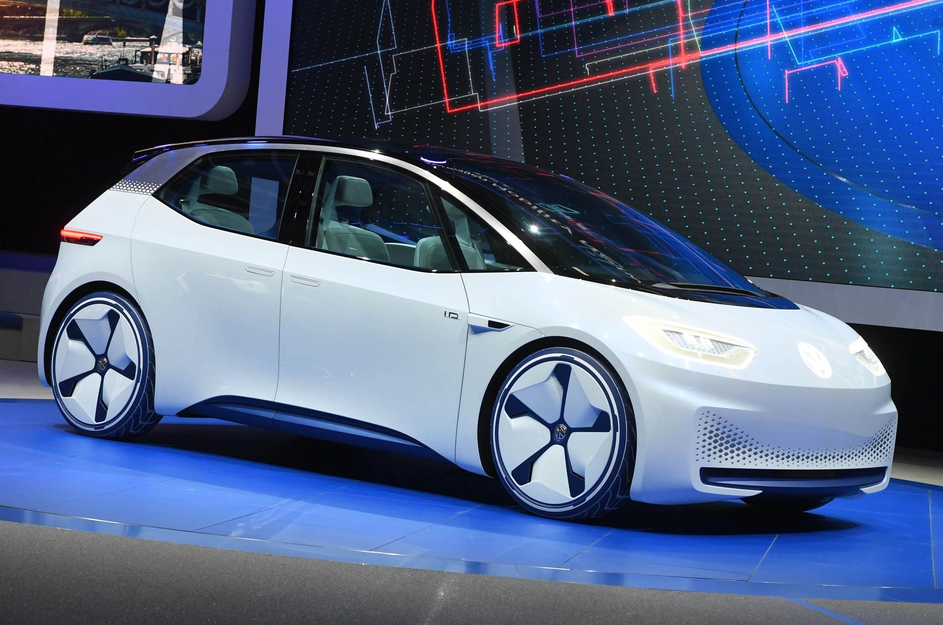 Diese Studie eines Elektroautos wurde von Volkswagen 2016 vorgestellt.