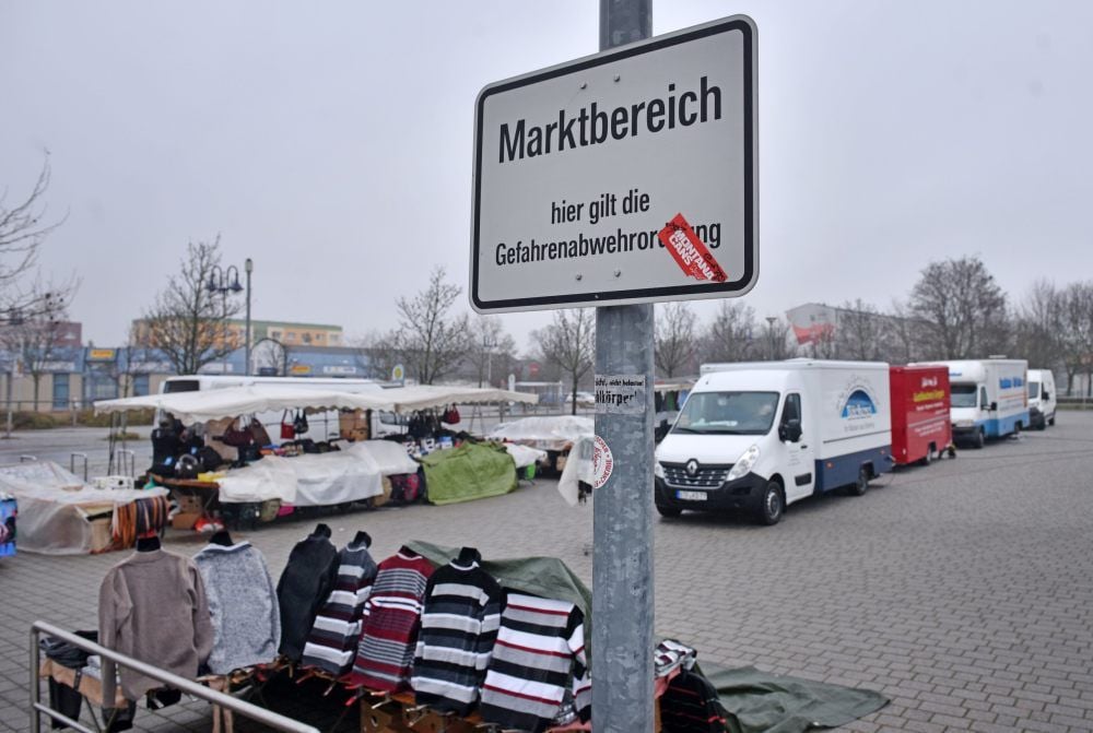 Markt in Wolfen-Nord