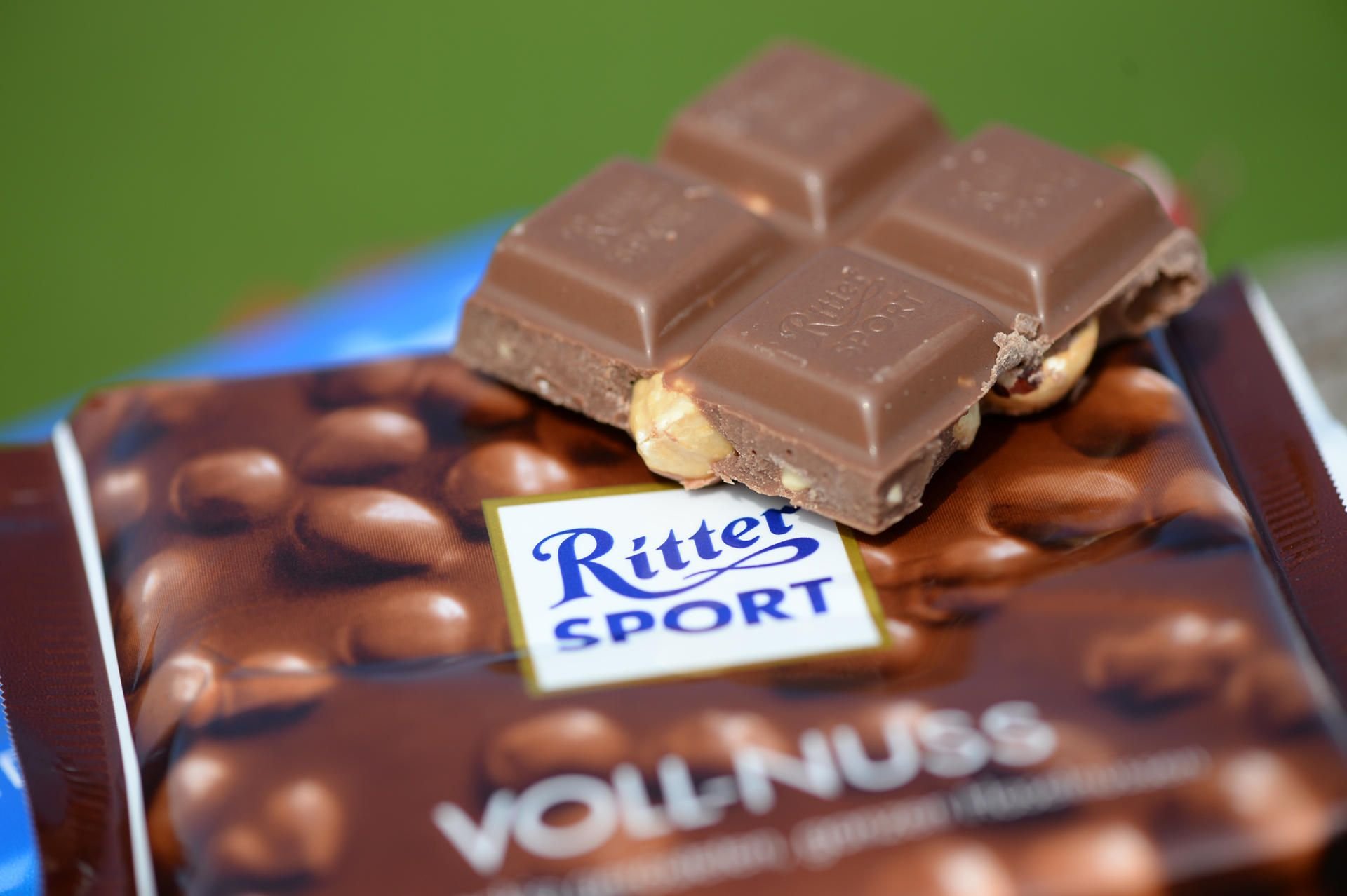 Nuss-Schokolade der Marke Ritter Sport