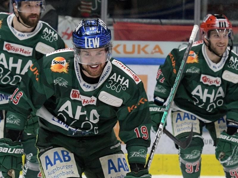 Die Augsburger Panther treffen im Playoff-Halbfinale auf München. Foto: Stefan Puchner