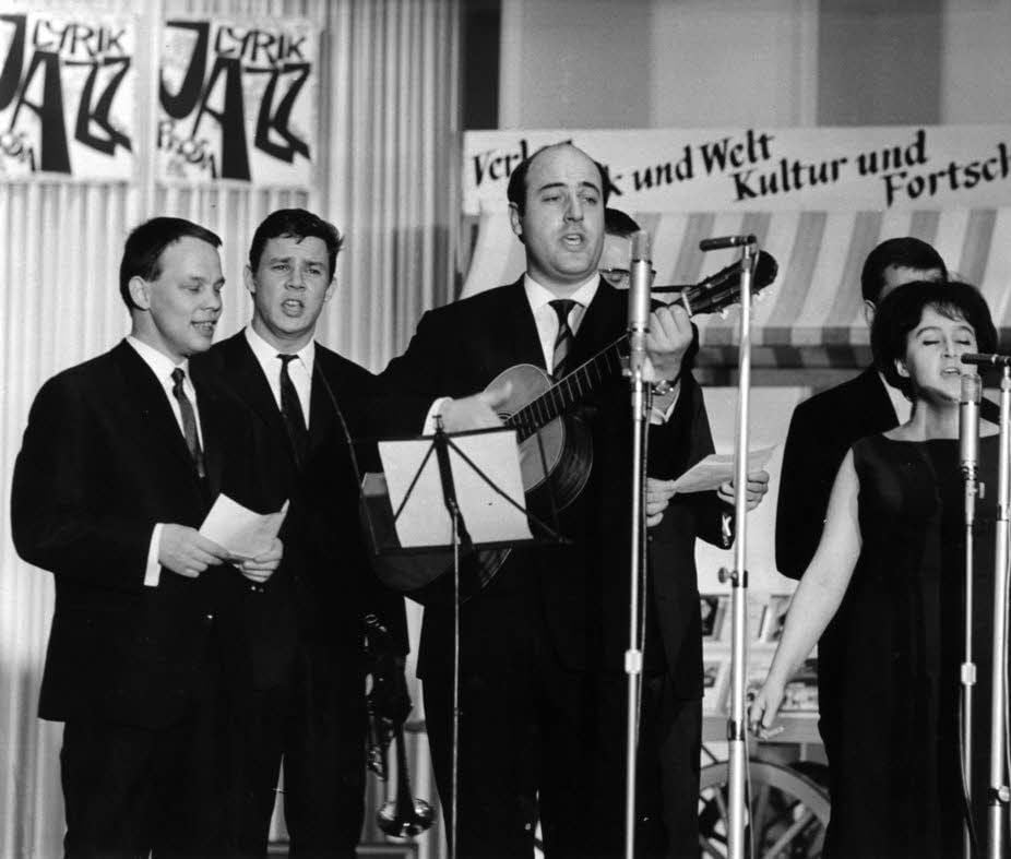 Für Jazz und Lässigkeit: Manfred Krug 1965 mit den „Jazz-Optimisten“ in der Ostberliner Kongresshalle