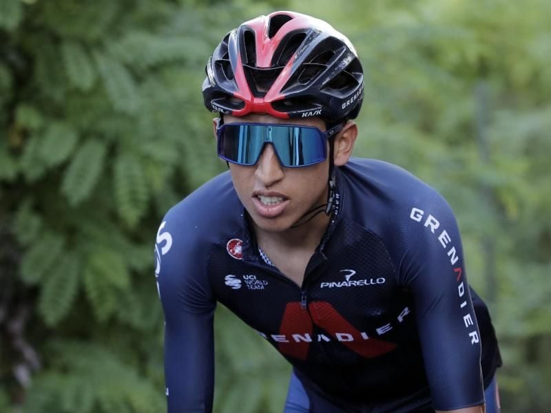 Der Kolumbianer Egan Bernal gewann 2019 die Tour de France. Foto: Christophe Ena/AP/dpa