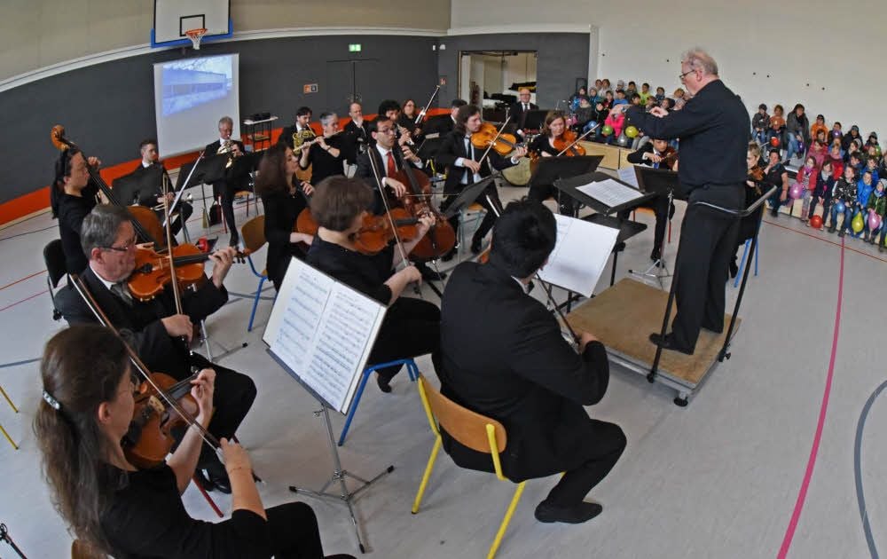 Klassisches und Jazziges gab’s von der Kammerphilharmonie aus Schönebeck.