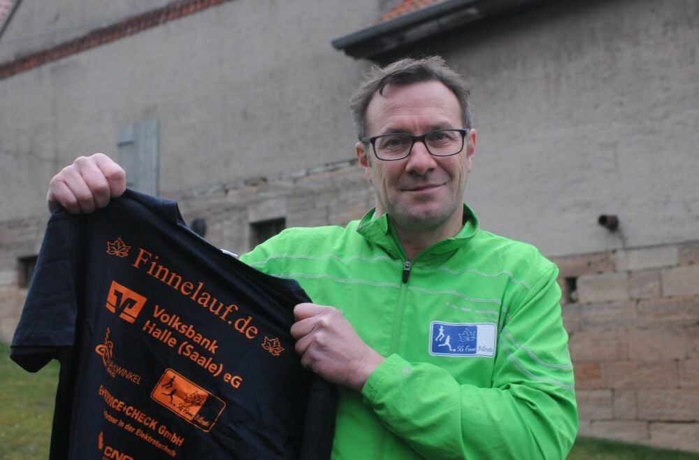 Sven Meinhardt SG Finne Billroda ist nicht nur selbst passionierter Läufer, sondern auch Mitorganisator des alljährlichen Finnelaufs mit Start und Ziel auf dem Tauhardter Waldsportplatz.