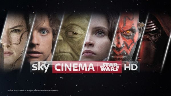 Der neue Pop-up-Sender Sky Cinema Star Wars HD startet am Montag, 28.08.2017.