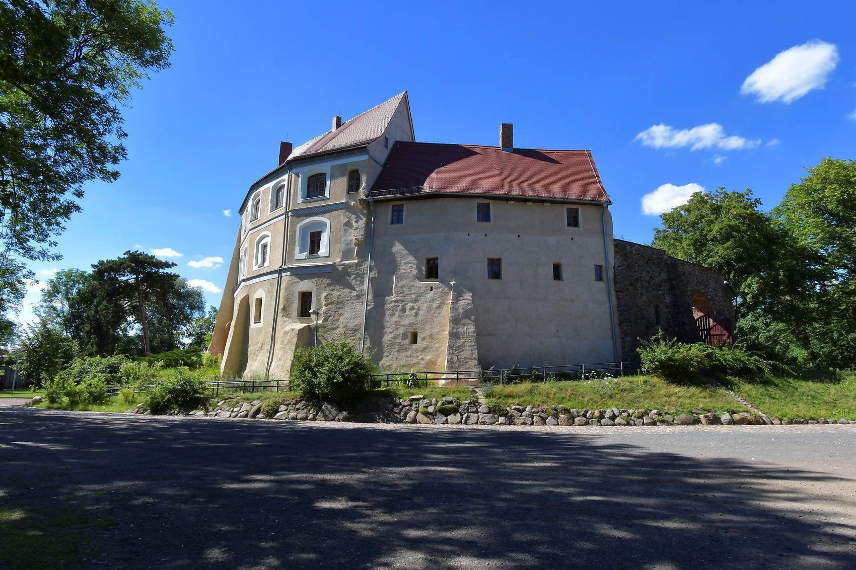 Die Wasserburg in Roßlau