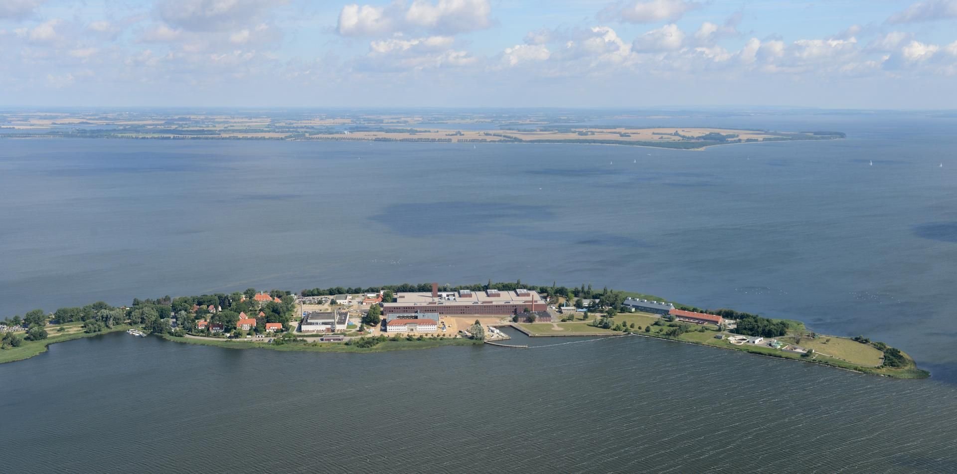 Das Gelände des Friedrich-Löffler-Instituts macht einen großen Teil der Insel aus.