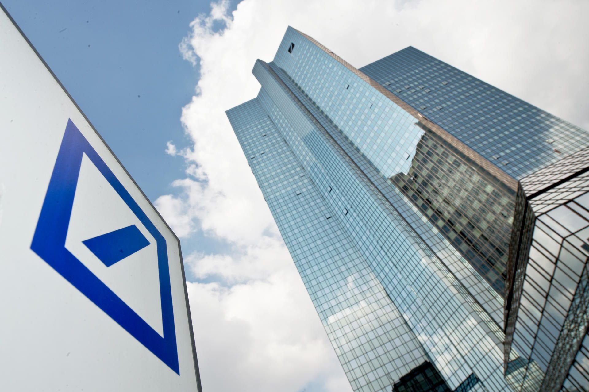 Die Zentrale der Deutschen Bank in Frankfurt/Main.