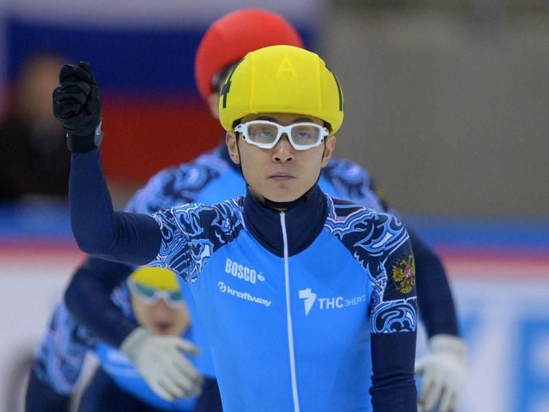 Shortracker Viktor Ahn hat sich mit einem Offenen Brief bei IOC-Präsident Thomas Bach beschwert. Foto: Thomas Eisenhuth