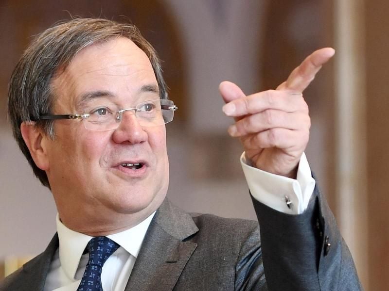 „Der Koalitionsvertrag steht”: Der Vorsitzende der CDU-Landtagsfraktion in Nordrhein-Westfalen, Armin Laschet. Foto: Tobias Hase