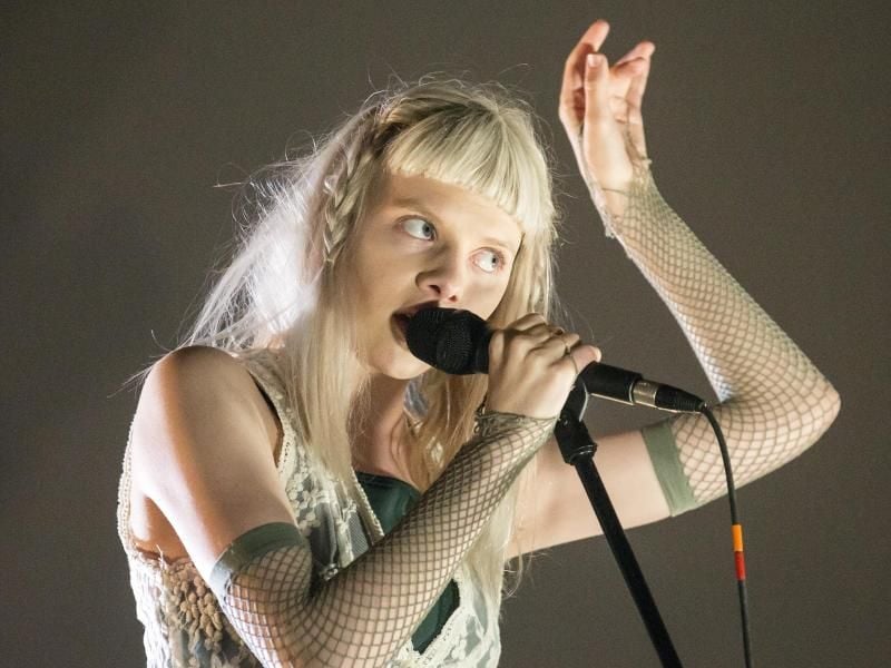 Die norwegische Sängerin Aurora gehört zu den weiblichen Stars des Reeperbahn-Festival 2019. Foto: Alexandra Wey