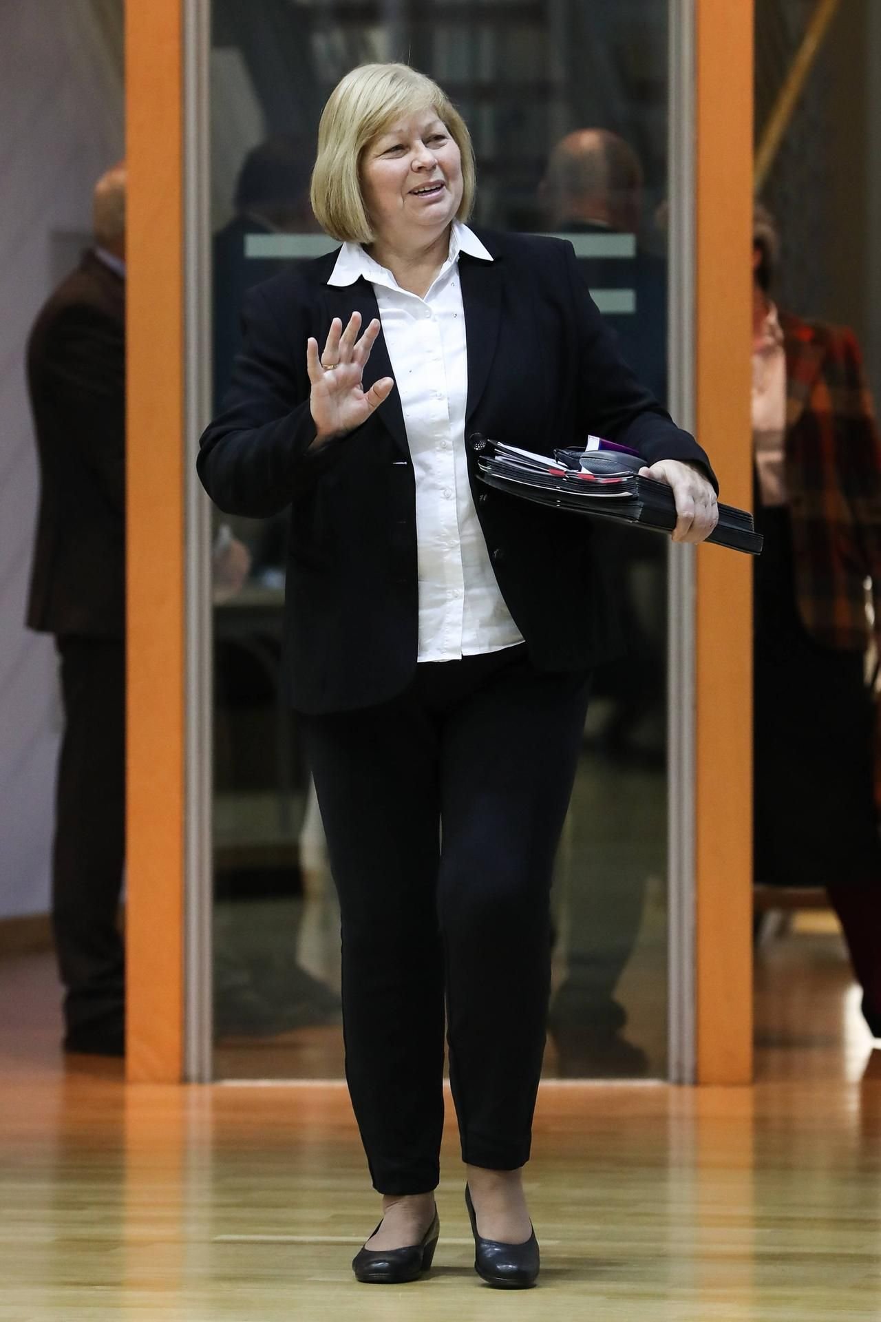 Landtagspraesidentin Gabriele Brakebusch hört 2021 auf.